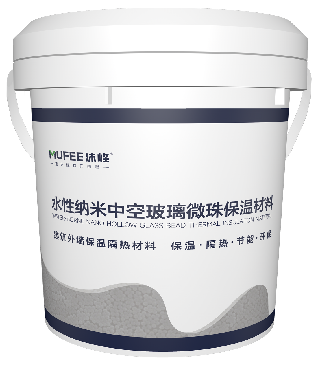 水性纳米中空玻璃微珠保温隔热材料
